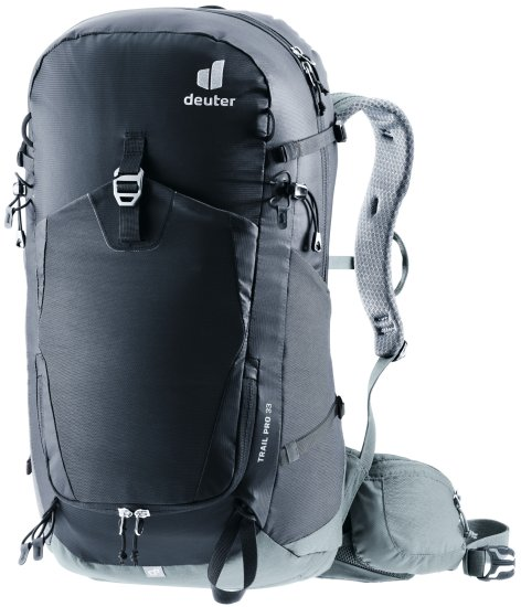 תיק גב 33 ליטר דגם Deuter Trail Pro - צבע שחור